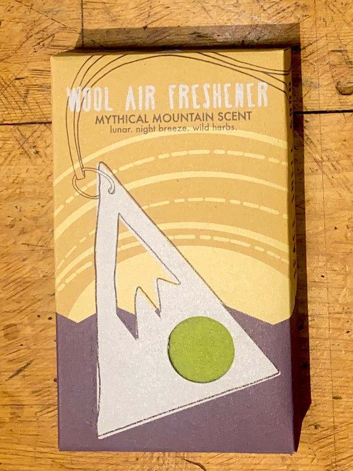 Wool Air Freshener Kit - Mythical Mountain Scent