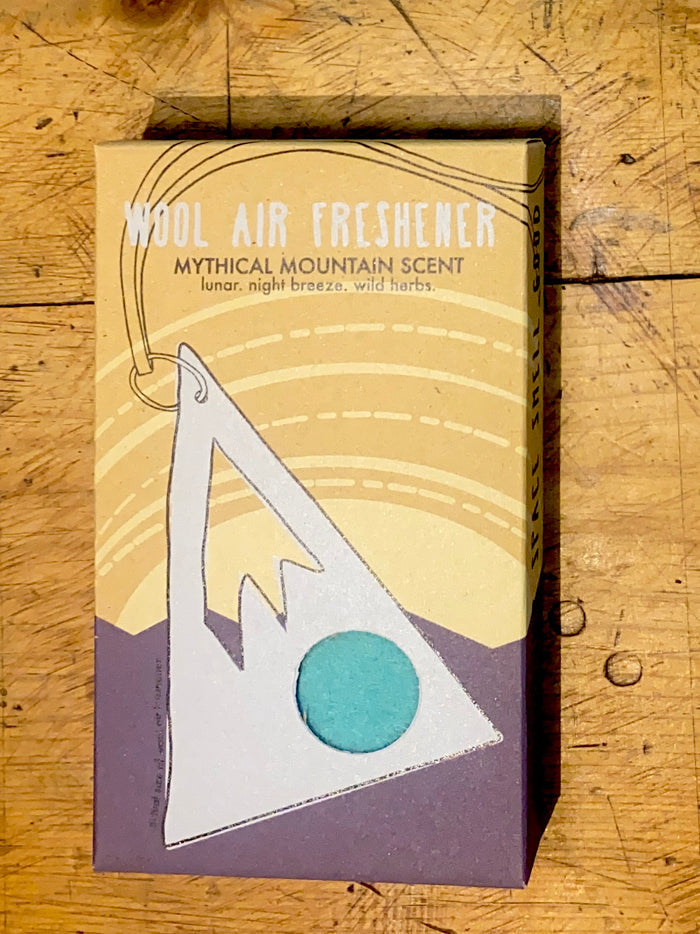 Wool Air Freshener Kit - Mythical Mountain Scent