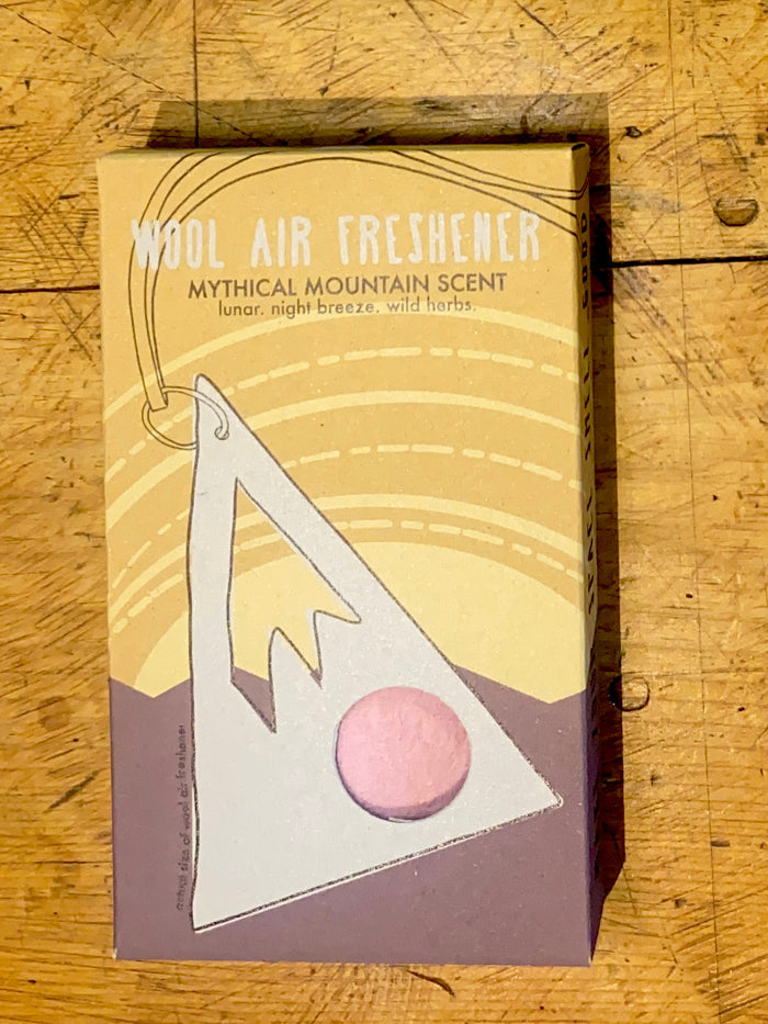Wool Air Freshener Kit - Mythical Mountain Scent