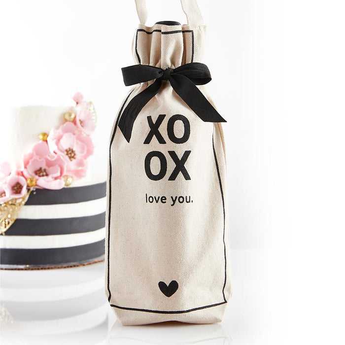 XOXO Wine Bag - Pine & Moss