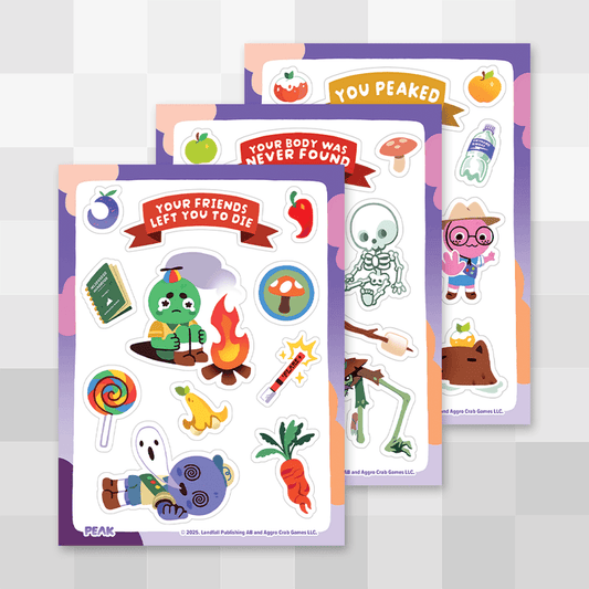 You Peaked Sticker Sheet Set