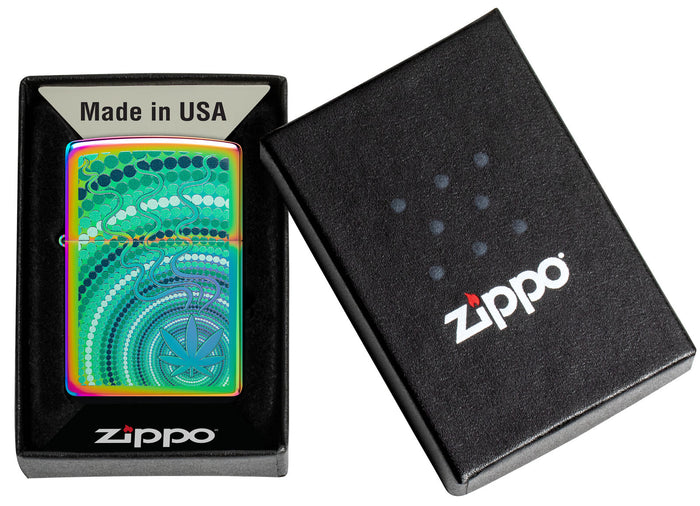 Zippo Leaf Design Multi Color 48383