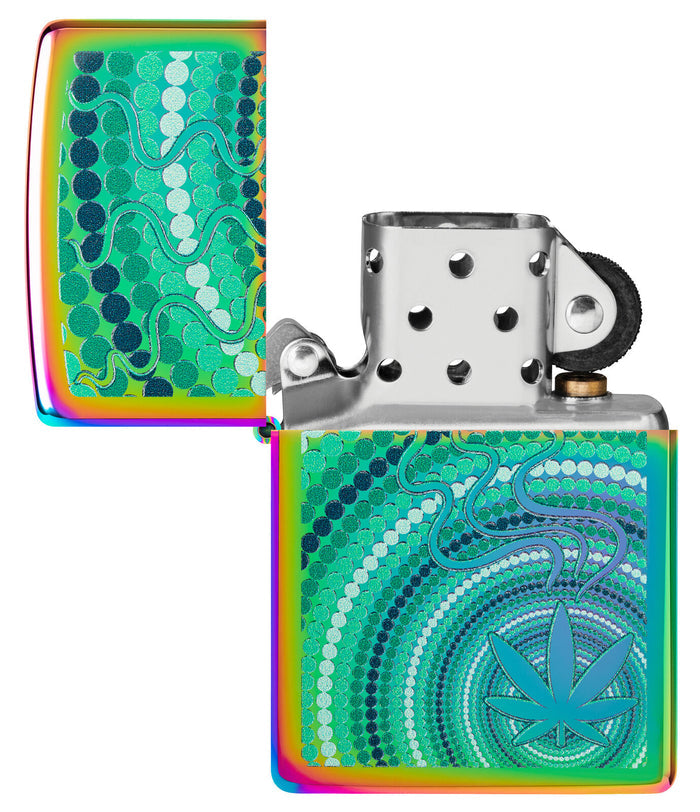 Zippo Leaf Design Multi Color 48383